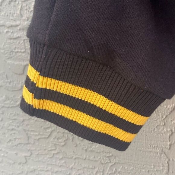Harry Potter Hogwarts Varsity Jacket 2XL Unisex Multicolor Snap Closure - Picture 7 of 11